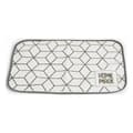 Miniatyrbillede 3 af 3: Table Mat Kinvara 9999 White Grey 33 x 0,3 x 48 cm (12 Units)