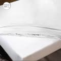 Miniatyrbild 1 av 2: Fitted bottom sheet Hosteline IRIS PREMIUM White Double
