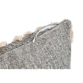 Miniatyrbillede 4 af 4: Cushion Home ESPRIT White Grey Tassels Boho 45 x 15 x 45 cm