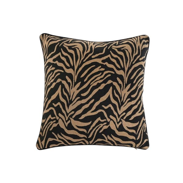 Cushion Home ESPRIT Black Golden 45 x 15 x 45 cm