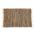 Miniatyrbild 2 av 4: Carpet Black Natural Stripes 60 x 1 x 90 cm (12 Units)
