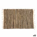 Miniatyrbild 1 av 4: Carpet Black Natural Stripes 60 x 1 x 90 cm (12 Units)
