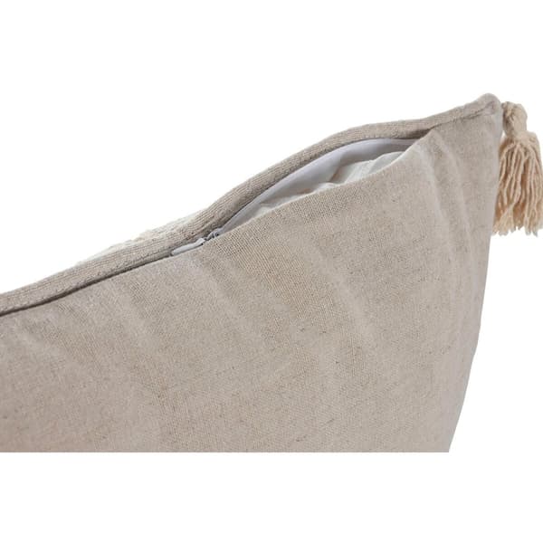Cushion Home ESPRIT Natural Boho 45 x 8 x 45 cm