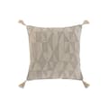 Miniatyrbillede 1 af 4: Cushion Home ESPRIT Natural Boho 45 x 8 x 45 cm