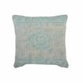 Miniatyrbillede 1 af 2: Cushion DKD Home Decor Turquoise Polyester (45 x 12 x 45 cm)