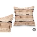 Miniatyrbillede 3 af 4: Cushion 4739 Black Natural 45 x 15 x 45 cm (6 Units)
