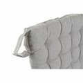Miniatyrbild 2 av 4: Chair cushion DKD Home Decor Beige Blue Polyester Cotton Aluminium Navy Blue Mediterranean (3) (38 x 38 x 6 cm) (3 Units)