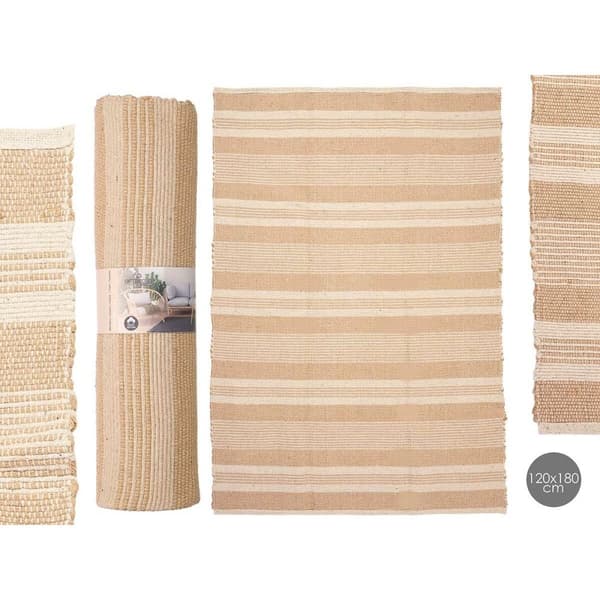 Carpet NO.02 White Brown 120 x 180 cm (4 Units)