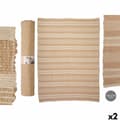 Miniatyrbillede 1 af 2: Carpet NO.03 White Brown 180 x 240 cm (2 Units)
