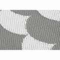 Miniatyrbild 5 av 5: Carpet DKD Home Decor Grey Waves White (2 Units) (150 x 210 cm)