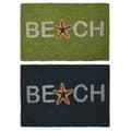 Miniatyrbillede 1 af 2: Doormat DKD Home Decor Blue Turquoise Rubber (60 x 40 x 1,5 cm) (2 Units)