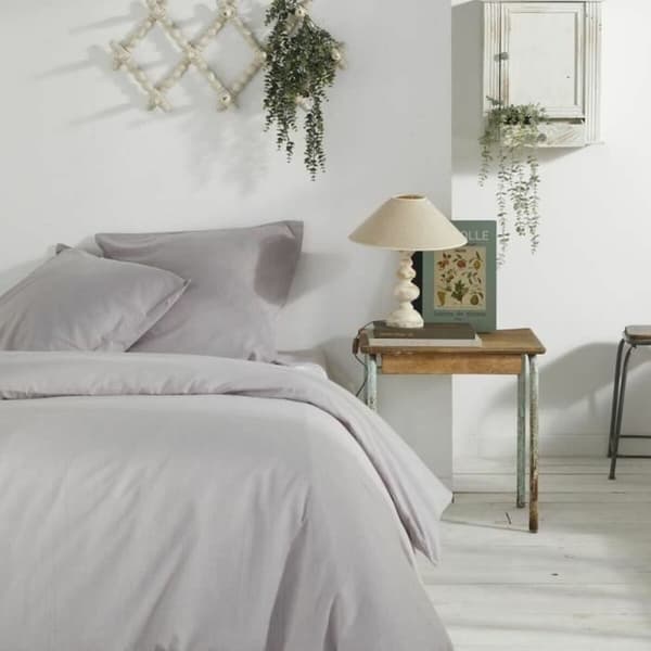 Duvet cover set TODAY Light grey Super king 240 x 260 cm