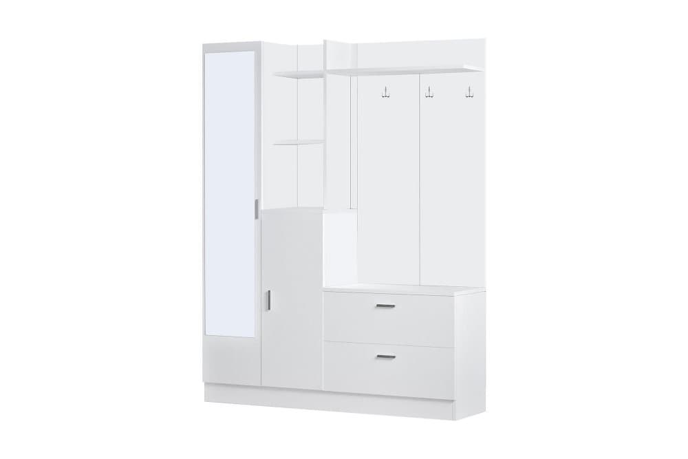 DADLES Hallmöbelset 37x140 cm Vit