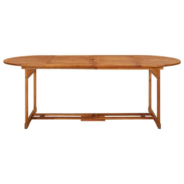 9-osainen Puutarharuokailuryhmä 220x90x75 cm täysi akaasiapuu