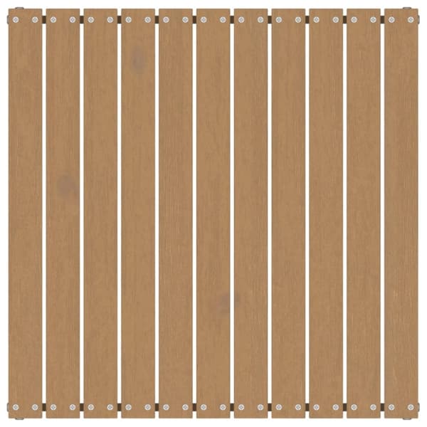 Puutarharahi 70x70x30 cm hunajanruskea täysi mänty