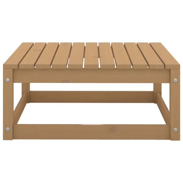 Puutarharahi 70x70x30 cm hunajanruskea täysi mänty