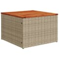 Miniatyrbillede 5 af 10: havesofasæt 11 dele med hynder polyrattan beige