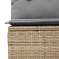Miniatyrbillede 9 af 10: sofasæt til haven 5 dele med hynder polyrattan beige