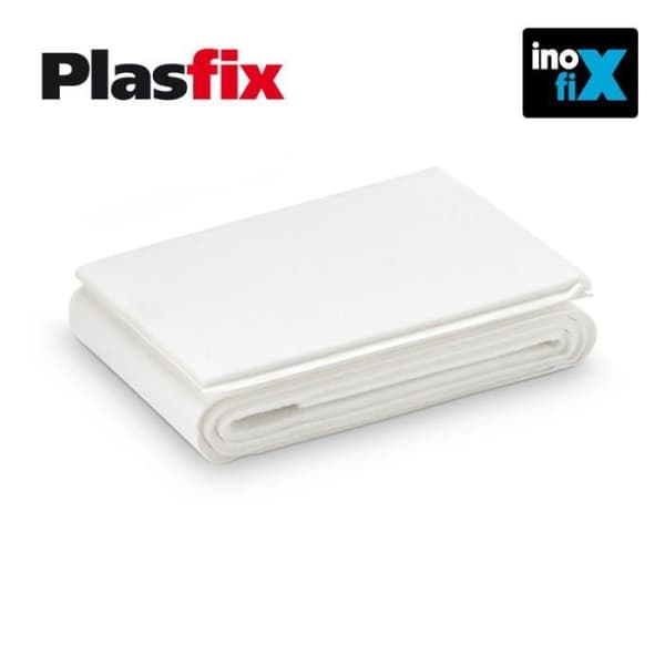 Filtpatin - Plasfix - 1000x85mm - Klister - Skyddare - Vit