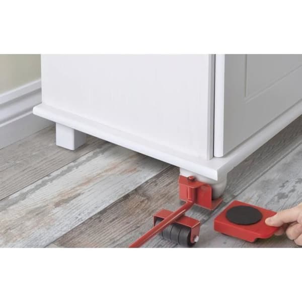 Rullskridskor - TOOLCRAFT - TO-7730013 - Max belastning 150 kg - Plast - Glidanvändning