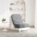 Pikkukuva 2 / 11: vidaXL Futon vuodesohva patjalla valkoinen 70x206x11 cm täysi mänty