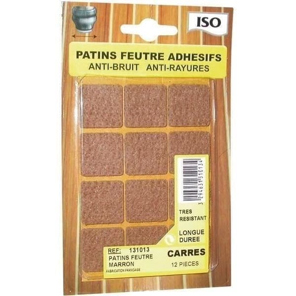 ISO - Klisterfilt 22x22 brun x12 sc