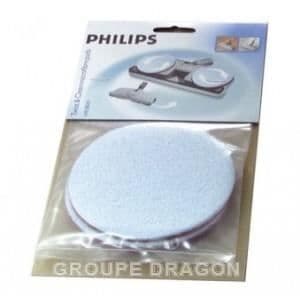 Filtkuddar för dammsugare - PHILIPS - HR8569 - Originaldel - Filtreglage - Säljs styckvis