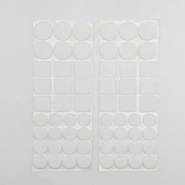 Skate - tip - Jumbofilt - 600/B2 - Set Feltrini Misti 62 delar, vit, en storlek