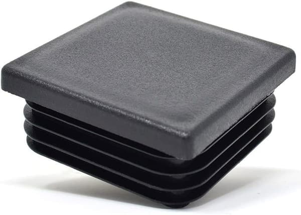 Design61 Set med 4 fyrkantiga fliklock 76,2 x 76,2 mm med flikar för inre dimensioner 66,2-71,2 mm
