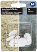 Miniatyrbild 1 av 4: Glide - spets - filt Meister - 644426 - Möbelplastglid med penna, diameter 20 mm, förpackning om 8,