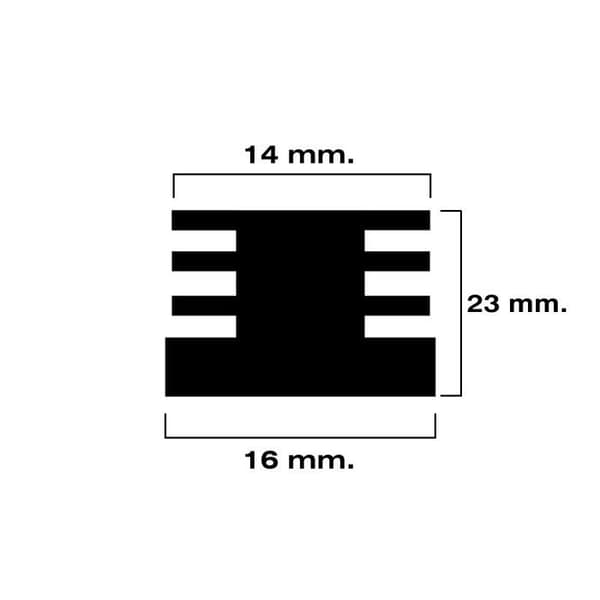 Pad - spets - filt Maurer - 5330702 - Fyrkantig inredning, svart,