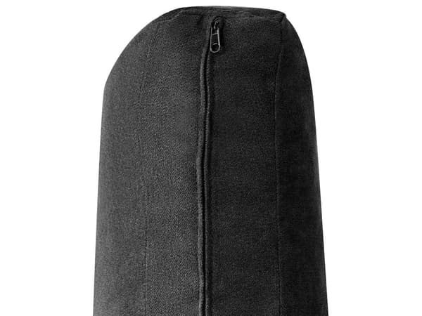 Bäddsoffa Svart 2-sits Justerbara Armstöd Minimalistisk