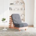 Miniatyrbild 1 av 2: Futonbäddsoffa med madrass 60x206x11 cm massivt douglasträ