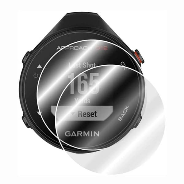 2-pak Skærmbeskytter PET film Garmin Approach G12