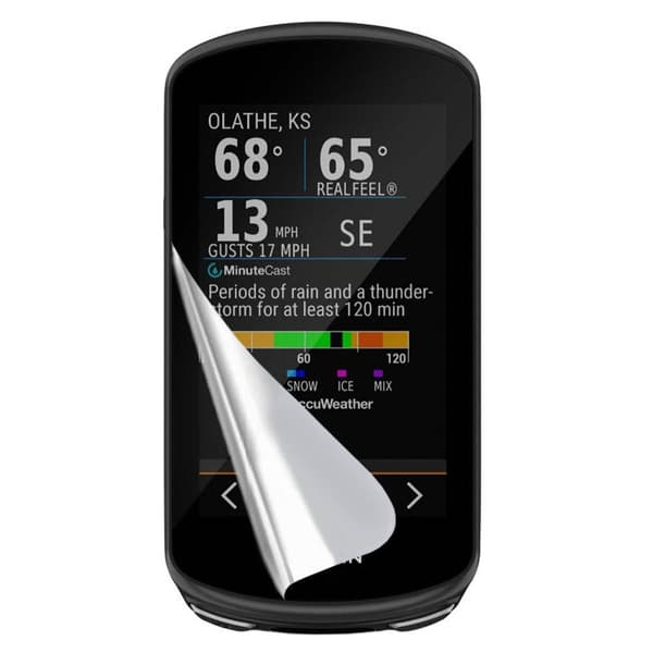 2-pack Skärmskydd PET film Garmin Edge 1030