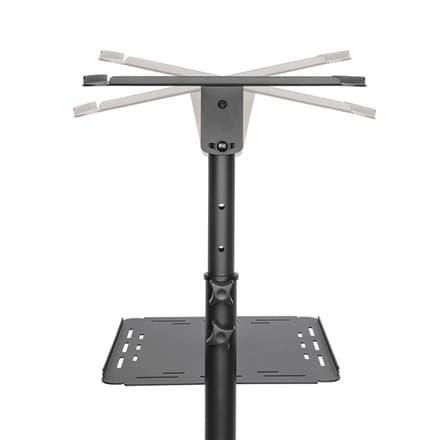 Stalowy wózek do projektora/laptopa