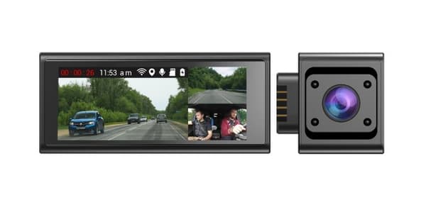 Navitel | Triple channel Full HD Dashcam | RC3 PRO | IPS 3.16", 820x320 | GPS (satellite) | Maps included