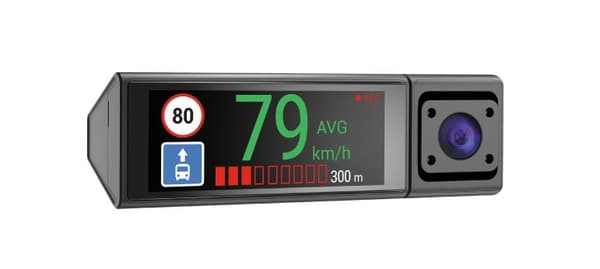 Navitel | Triple channel Full HD Dashcam | RC3 PRO | IPS 3.16", 820x320 | GPS (satellite) | Maps included