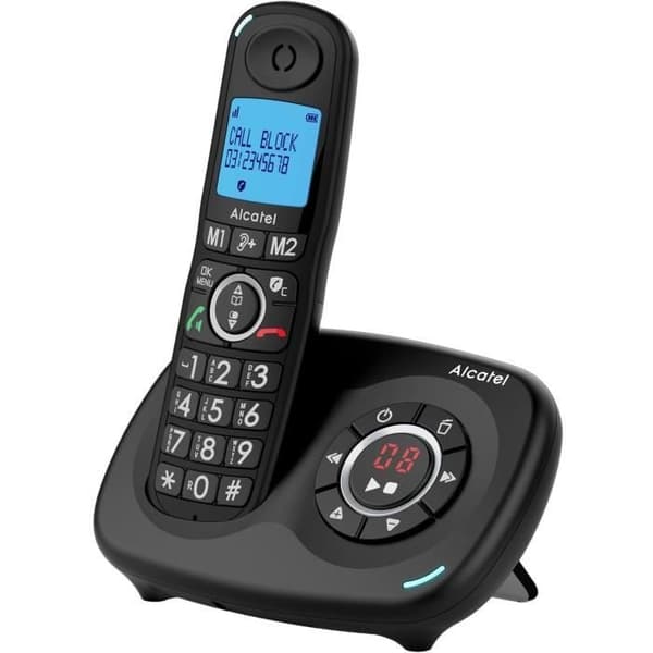 ALCATEL - XL 595 B stemme solo sort