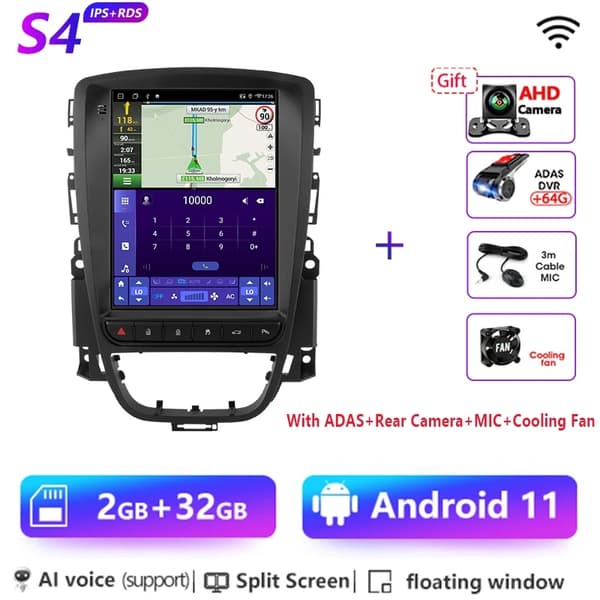Autosoitin, Android 11, Multimedia Video -soitin, S4 FAN