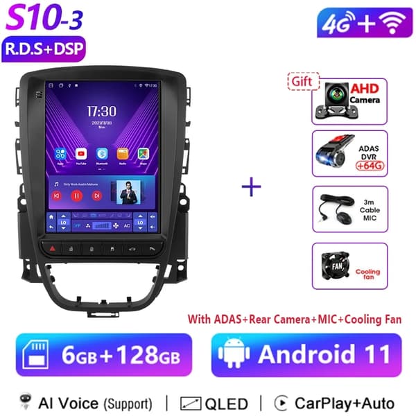 Autosoitin, Android 11, Multimedia Video -soitin, S4 FAN