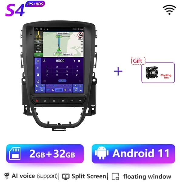 Autosoitin, Android 11, Multimedia Video -soitin, S4 FAN
