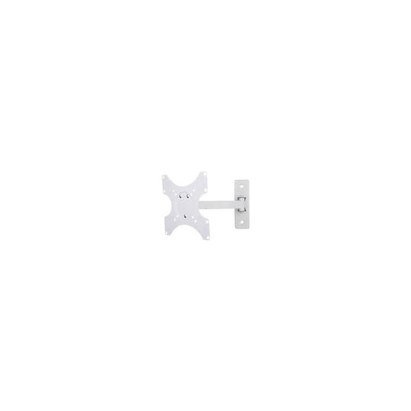 Uchwyt ścienny LCD/LED 19-37cali 25kg regulowany, biały Hvid