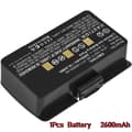 Miniatyrbillede 2 af 2: GM276HL Batteri, 2600mAh Kapacitet, Kompatibilitet med Garmin GPSMAP 276, 276c, 296,7.4V, 1stk 2600mAh