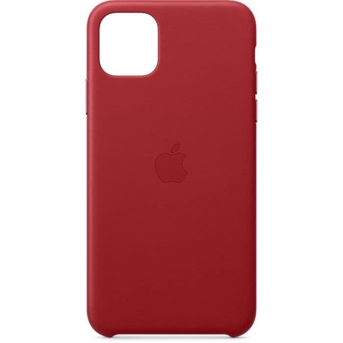 APPLE RØDT PRODUKT Læder taske til iPhone 11 Pro Max