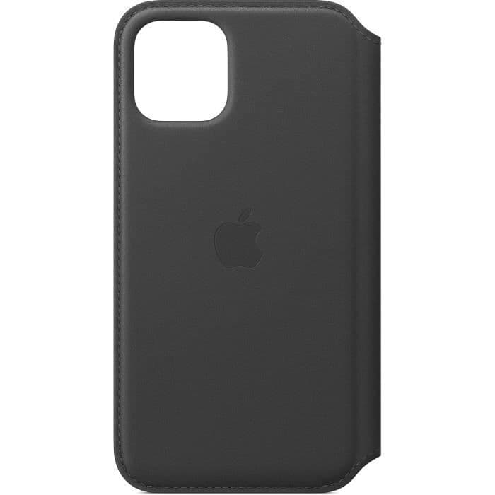 APPLE sort læderetui til iPhone 11 Pro