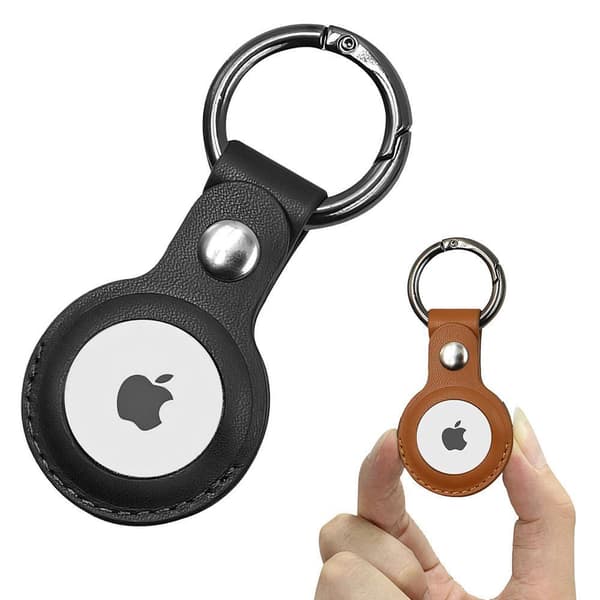 2 eller 4- Pack - AirTag Skal / Skydd med Nyckelring - Välj färg! TVÅ av varje färg