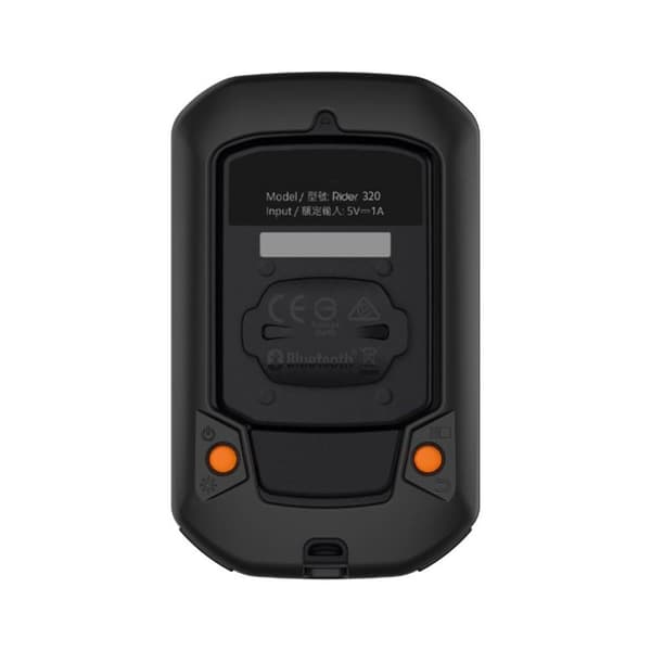 Silikon deksel Bryton Rider 320 T - Svart