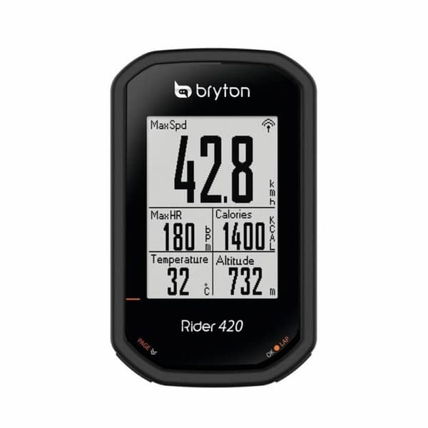 Silikon deksel Bryton Rider 420 E - Svart