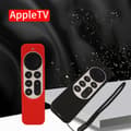 Miniatyrbild 2 av 9: SKALO Apple TV 4K 2021 Kontroll Skal med AirTag Hållare - Svart
